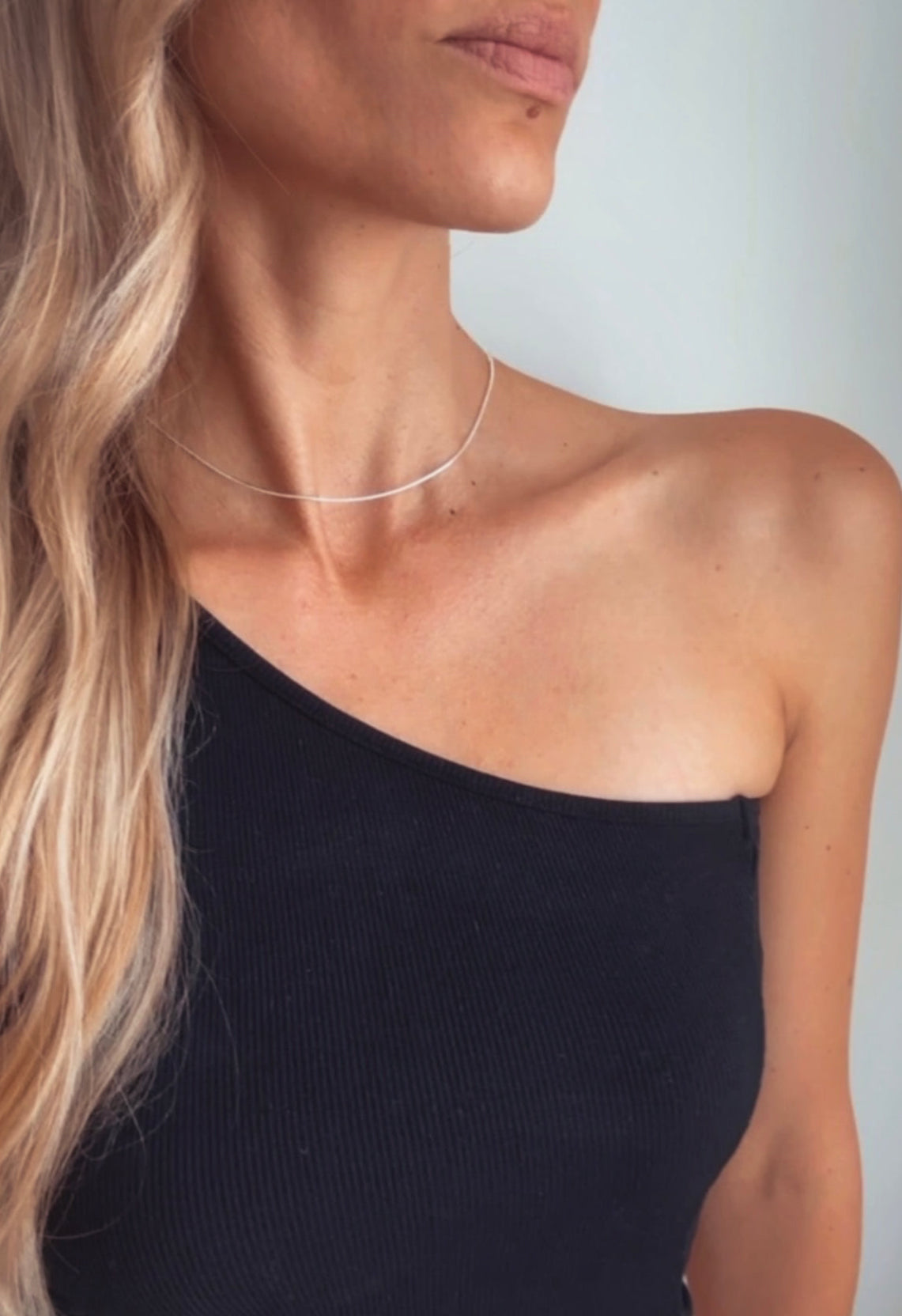 Sterling Silver Smooth Necklace