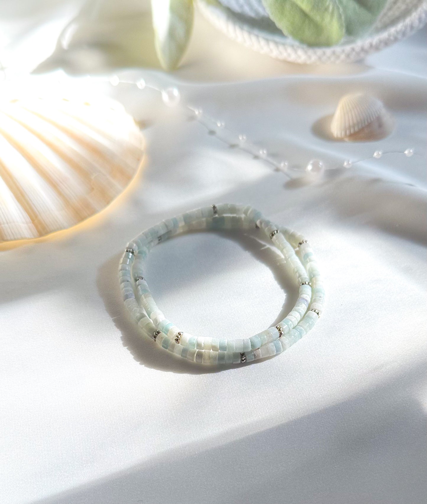 The Aquamarine 1/2 Wrap