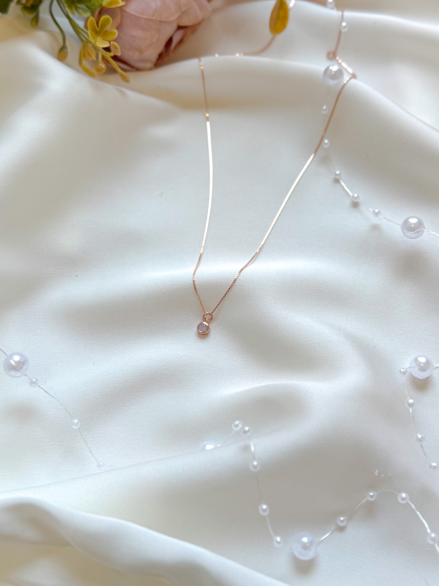 The Dainty Opal Necklace
