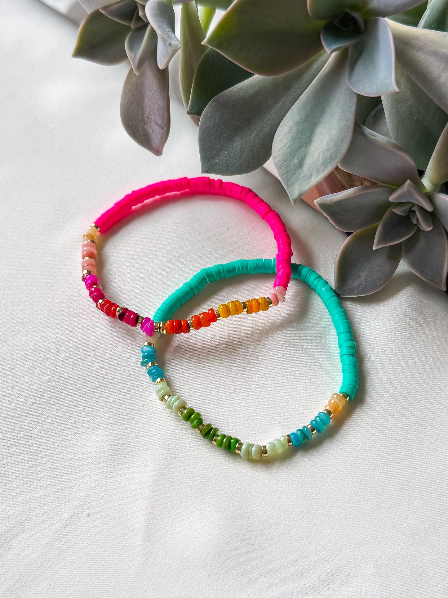 The Fairy Garden bracelets