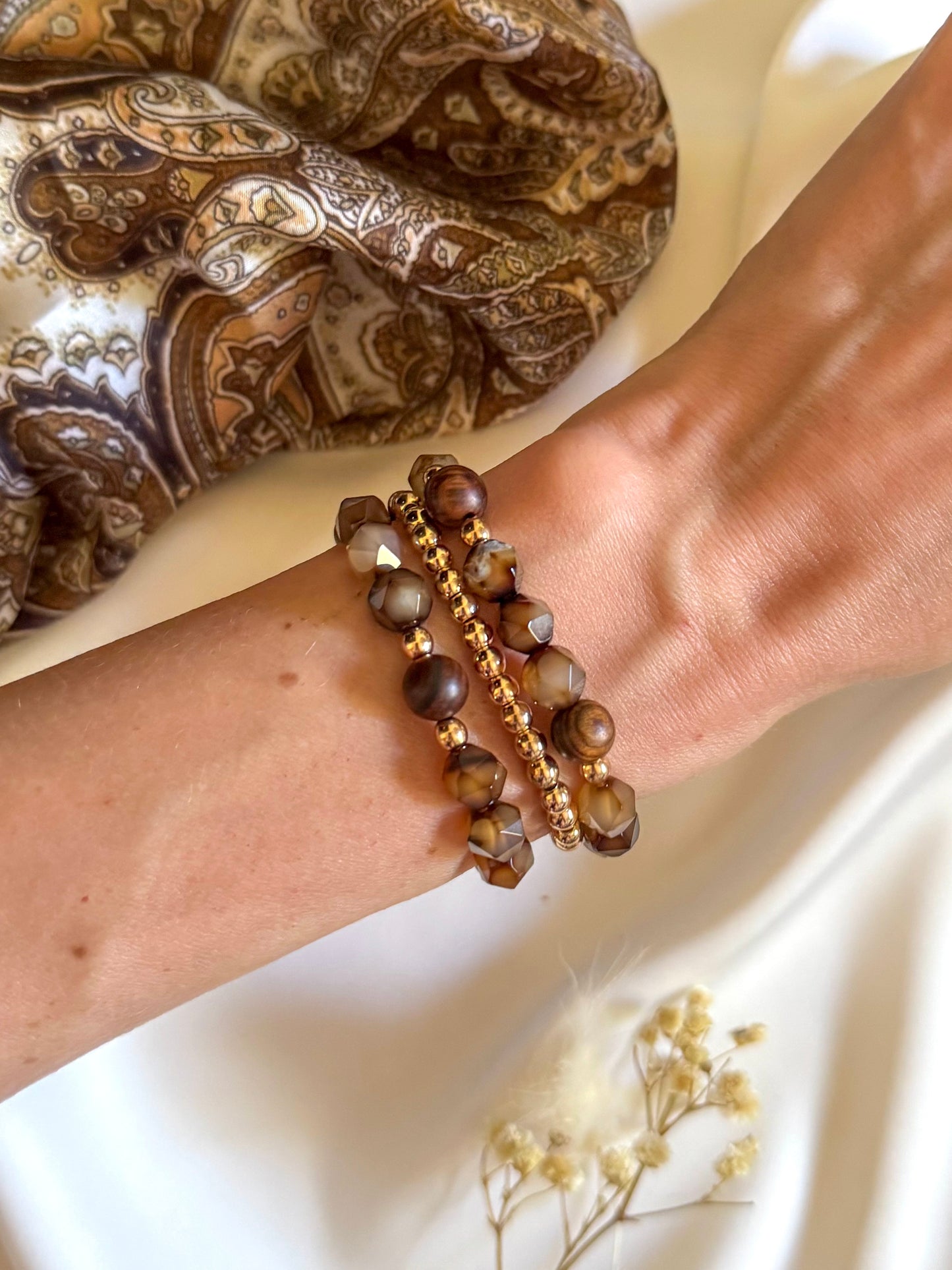 The Amber Horizon bracelet
