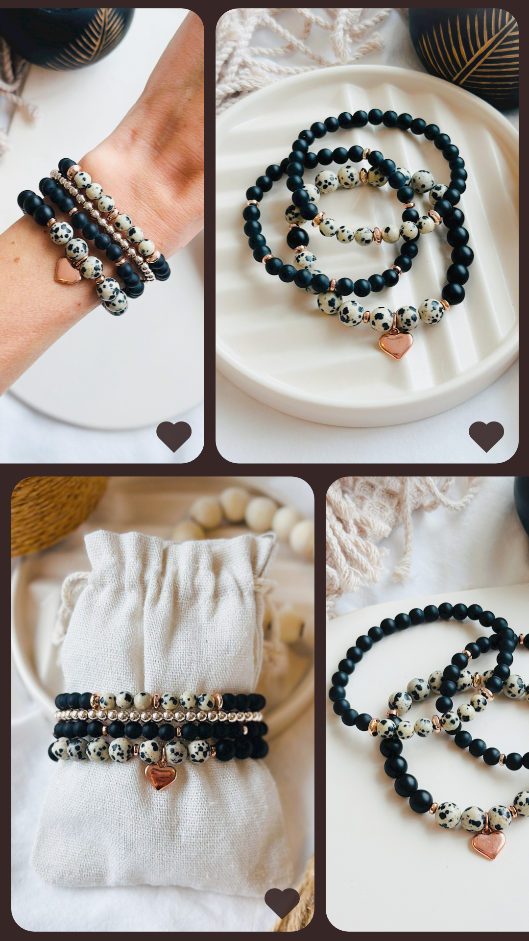 The "Love & Strength" Stacking Set