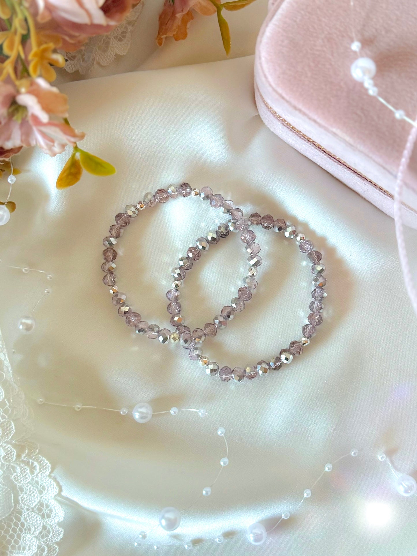 The Lilac Snowflake Bracelet