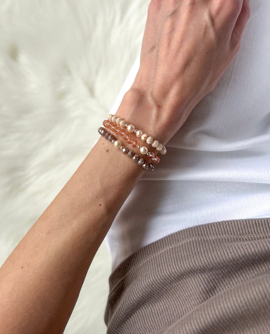 The Lumi Pearl Bracelets