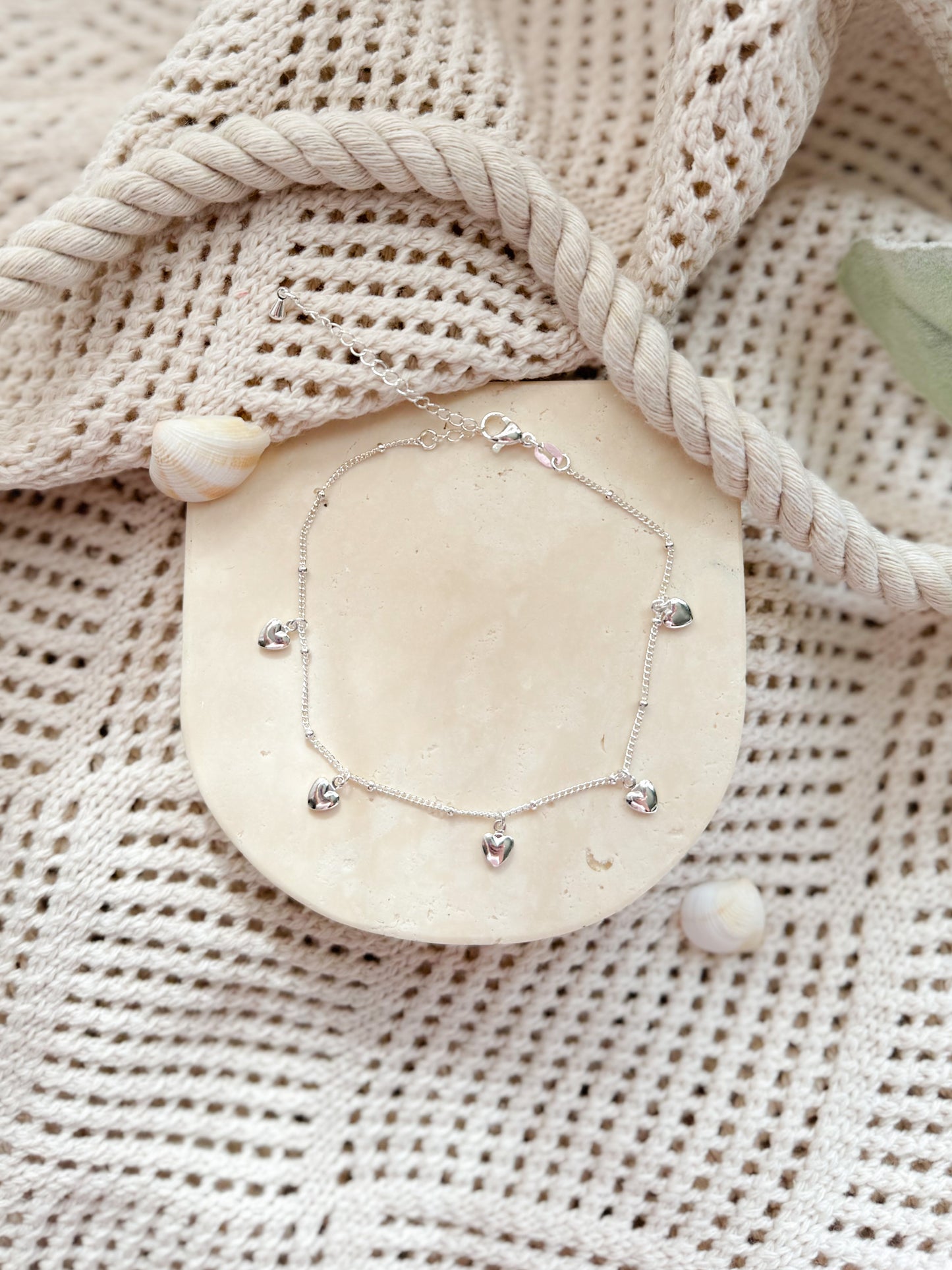 The Calista Love Anklet
