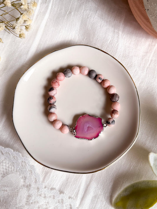 The Pink Velvet Bracelet