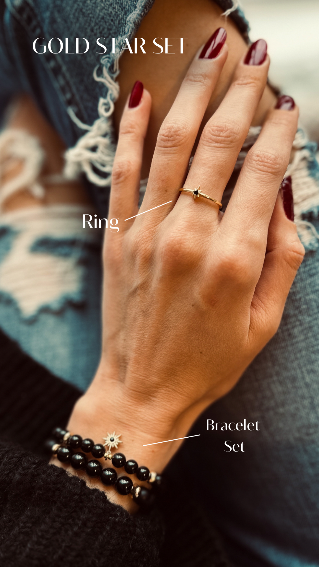 The Celestial Gold Star Ring *Limited Edition