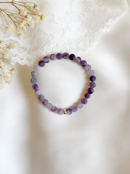 The Velvet Amethyst bracelet