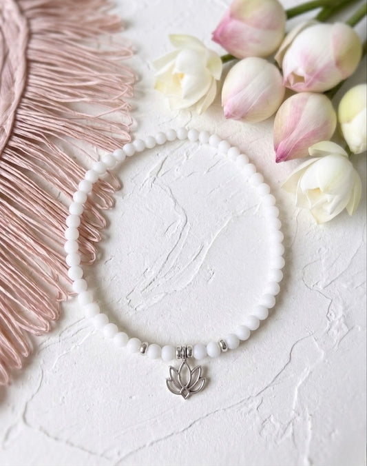 The White Lotus Anklet