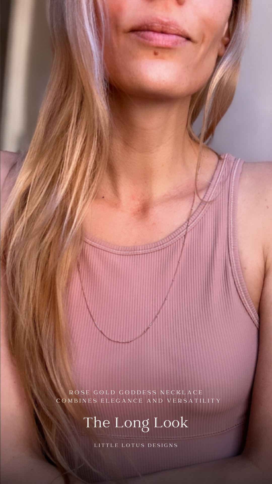The Rose Gold Goddess Necklace