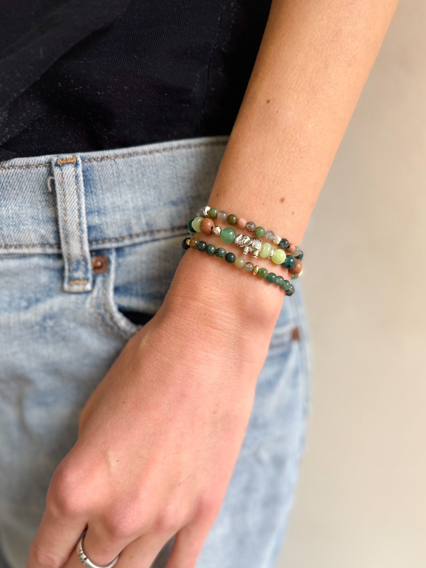 The Jade Jungle Harmony Bracelet