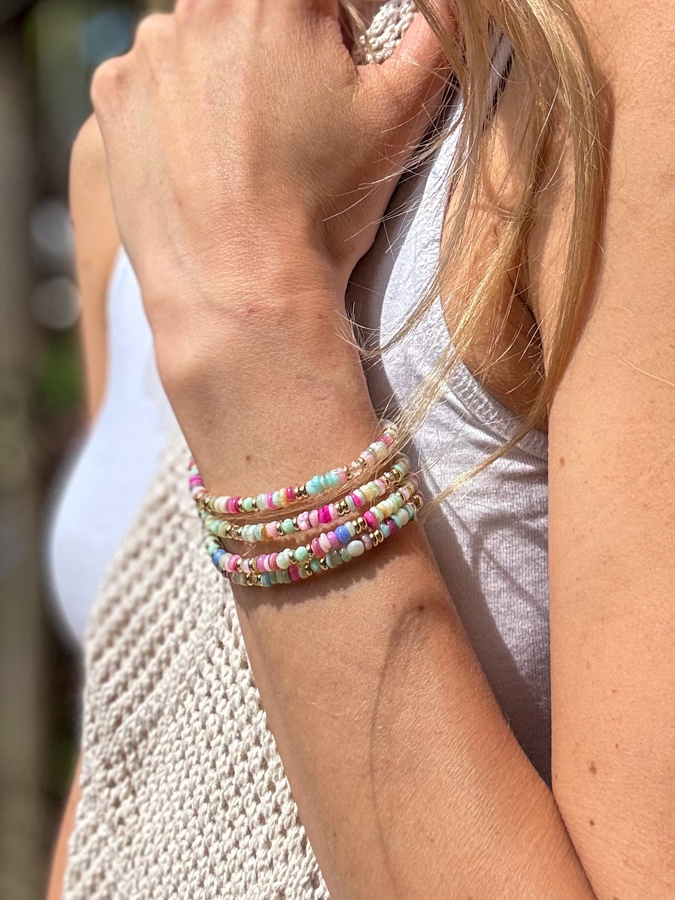 The Calypso Garden Party bracelet