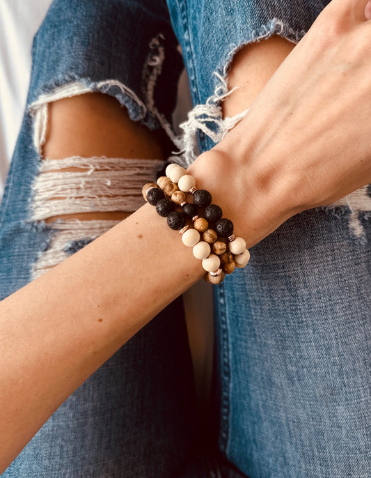 Neutral Vibes Stacking Bracelets