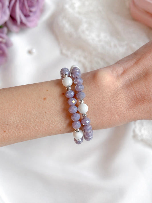 The Lavender Lace Bracelet