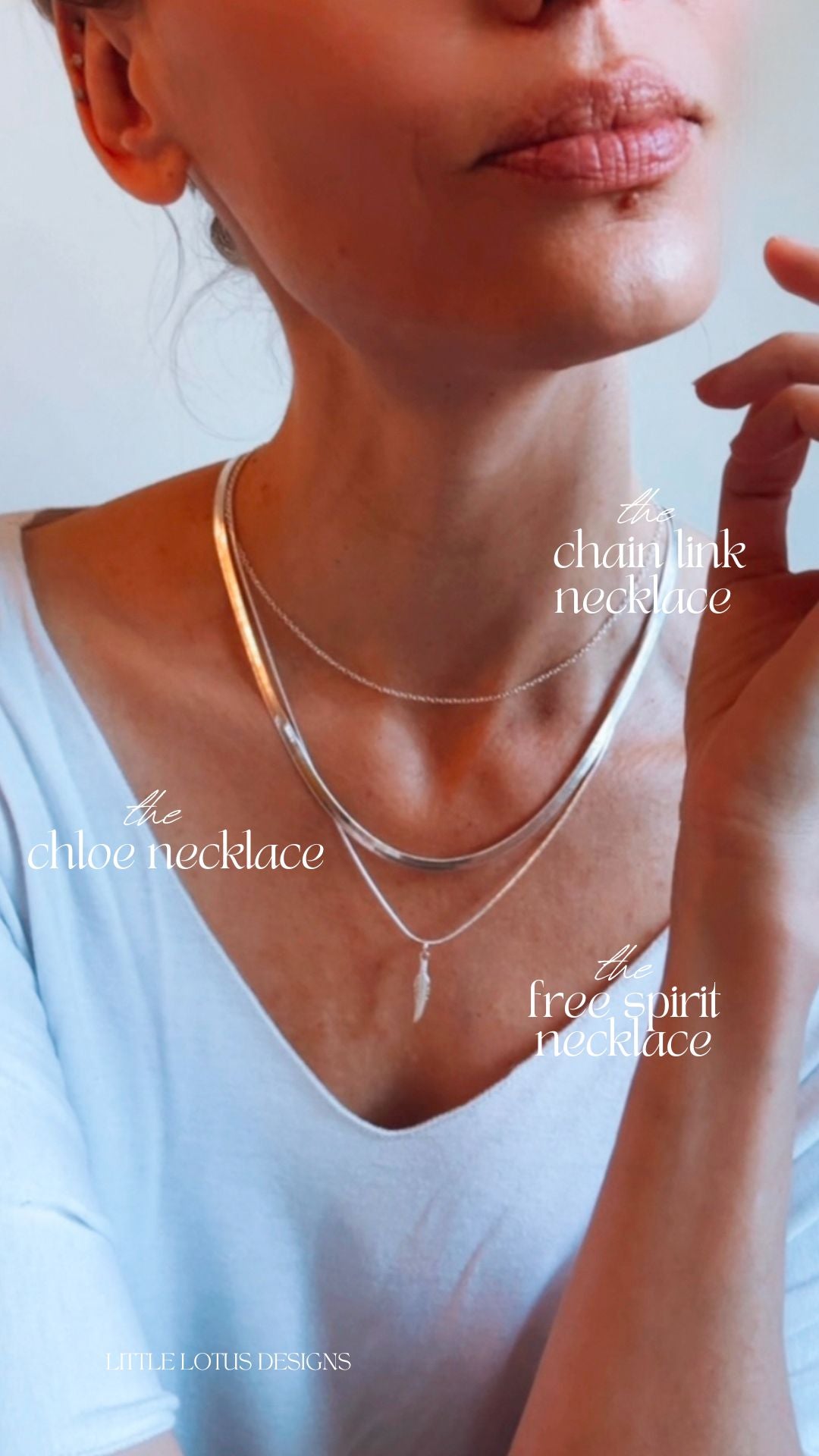 Sterling Silver Chain Link Necklace