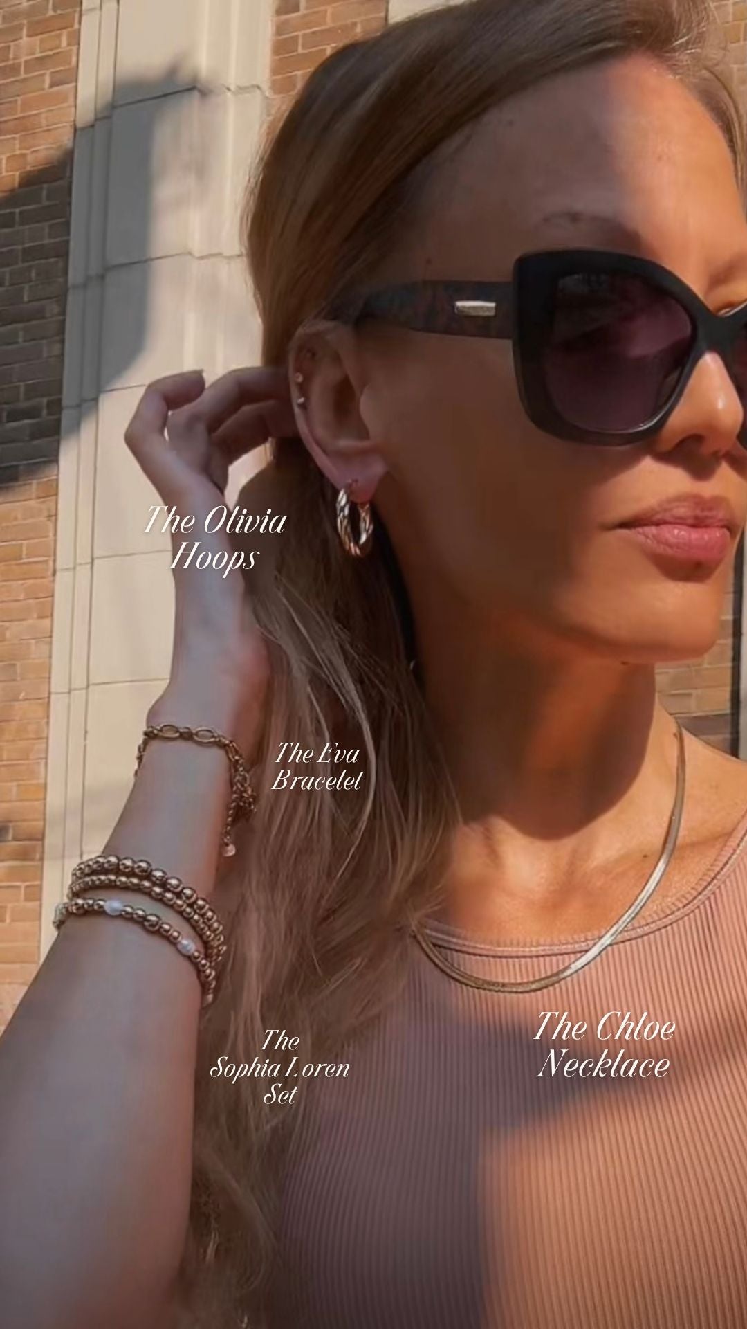 The Chloe Herringbone Necklace