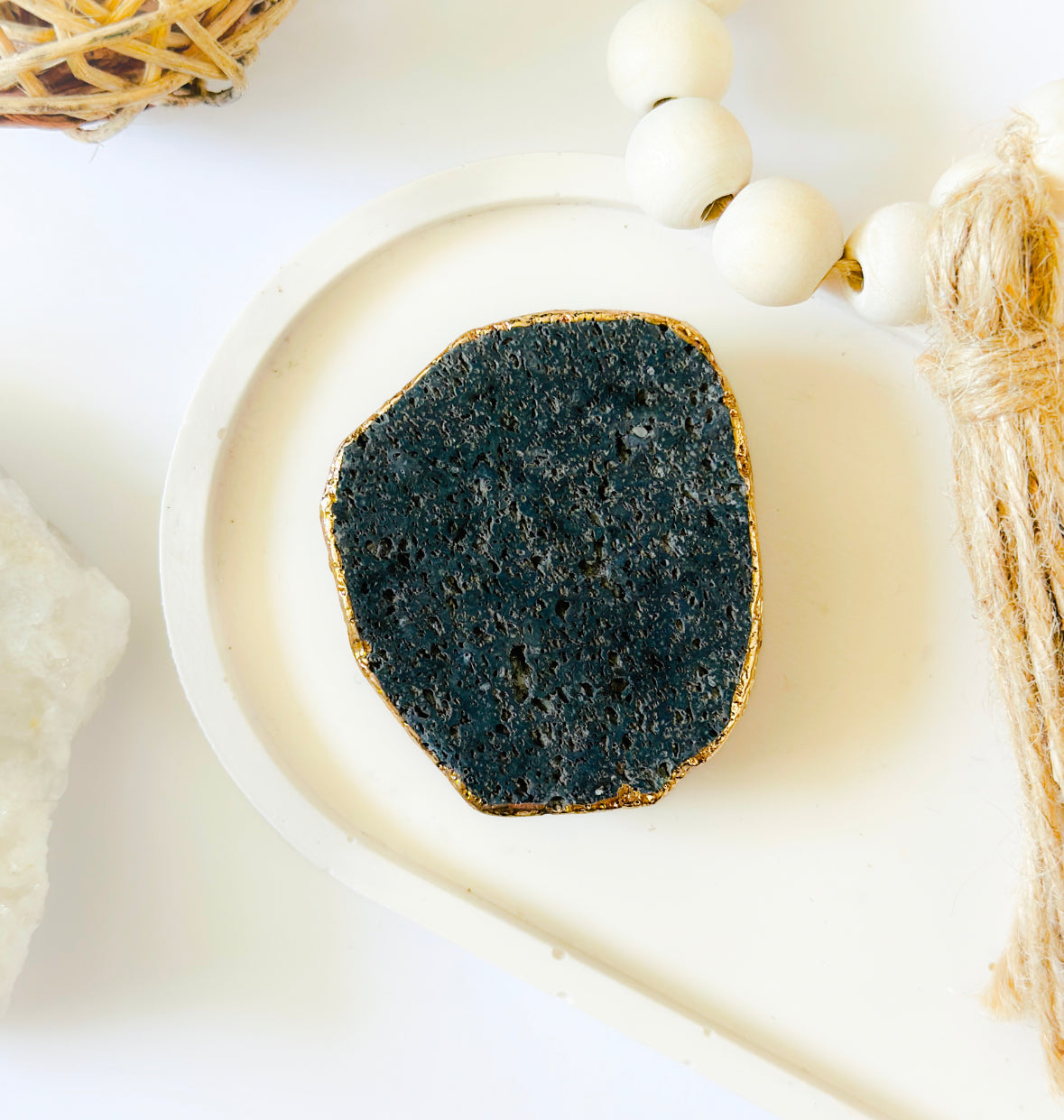 Lava Rock Gemstone phone grip