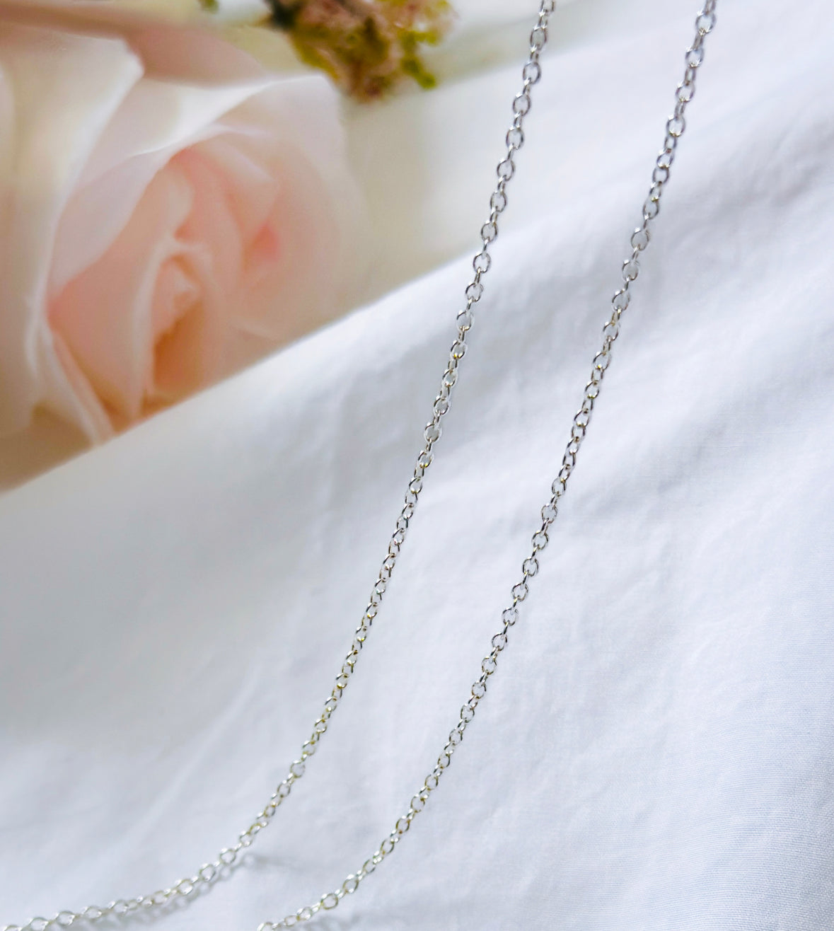 Sterling Silver Chain Link Necklace
