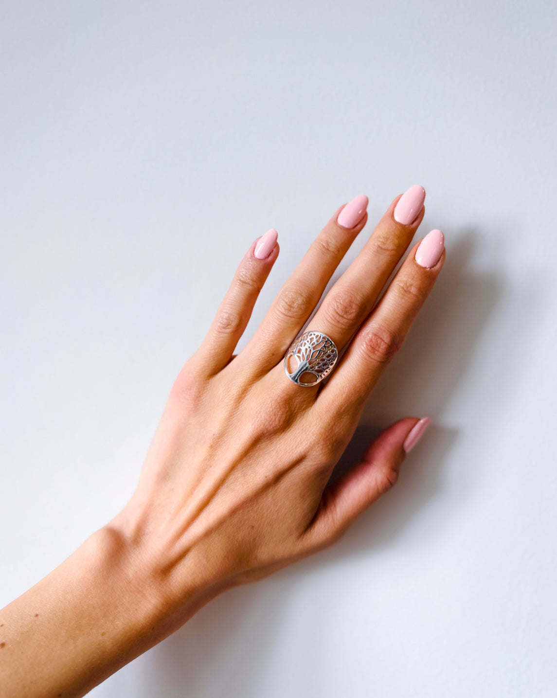 tree of life sterling silver ring Ring Silver