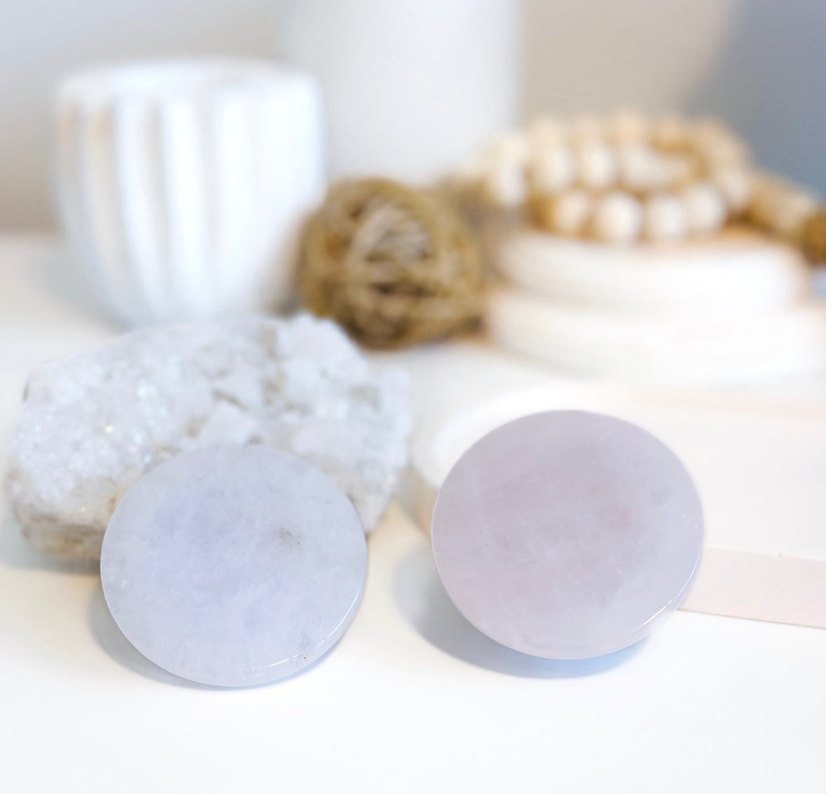 Rose Quartz Phone Grip