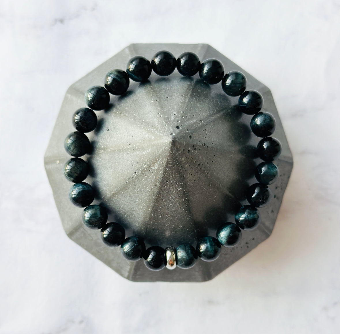 mens grey tigers eye bracelet canada