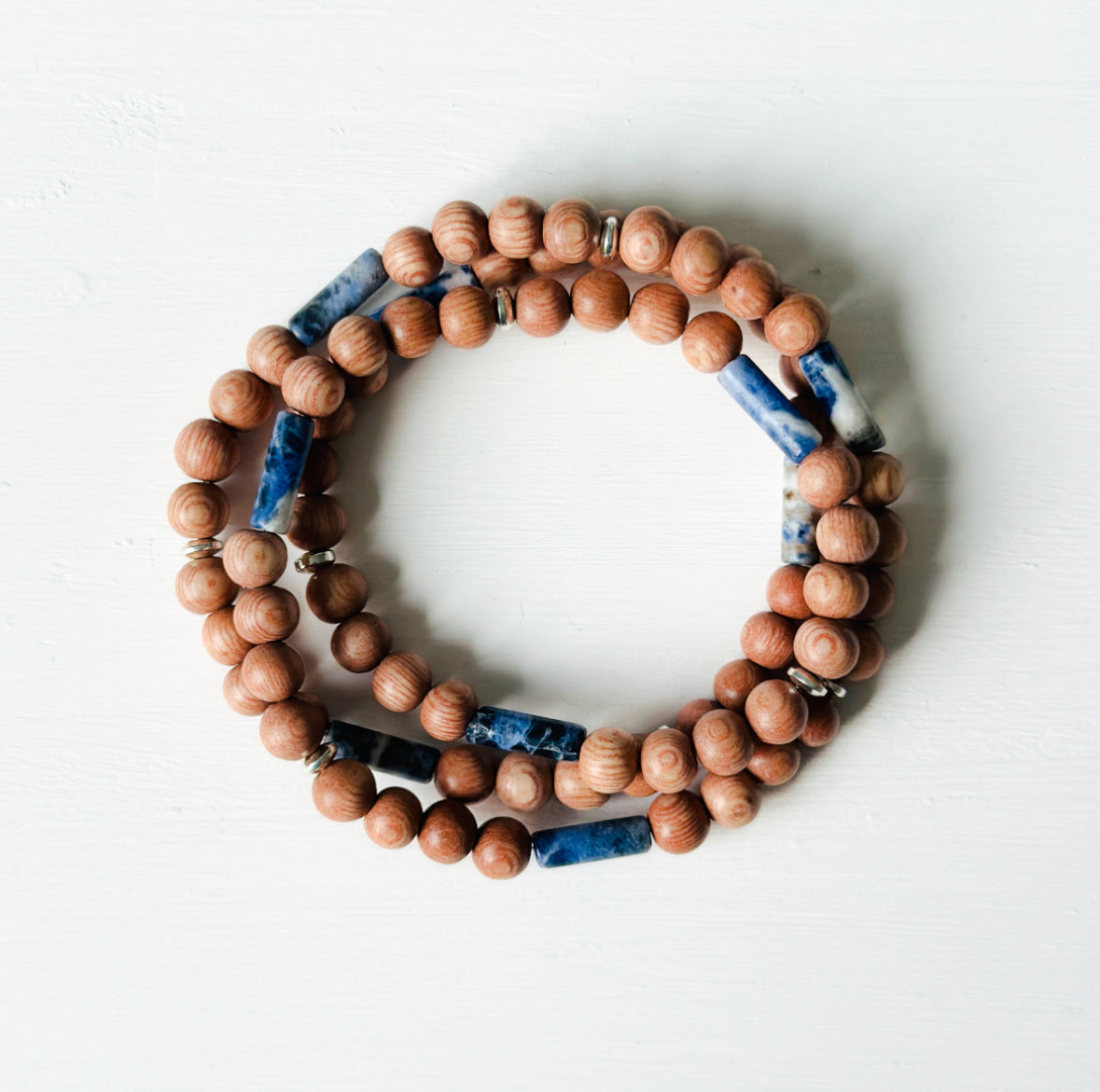 The Sodalite Wrap Bracelet