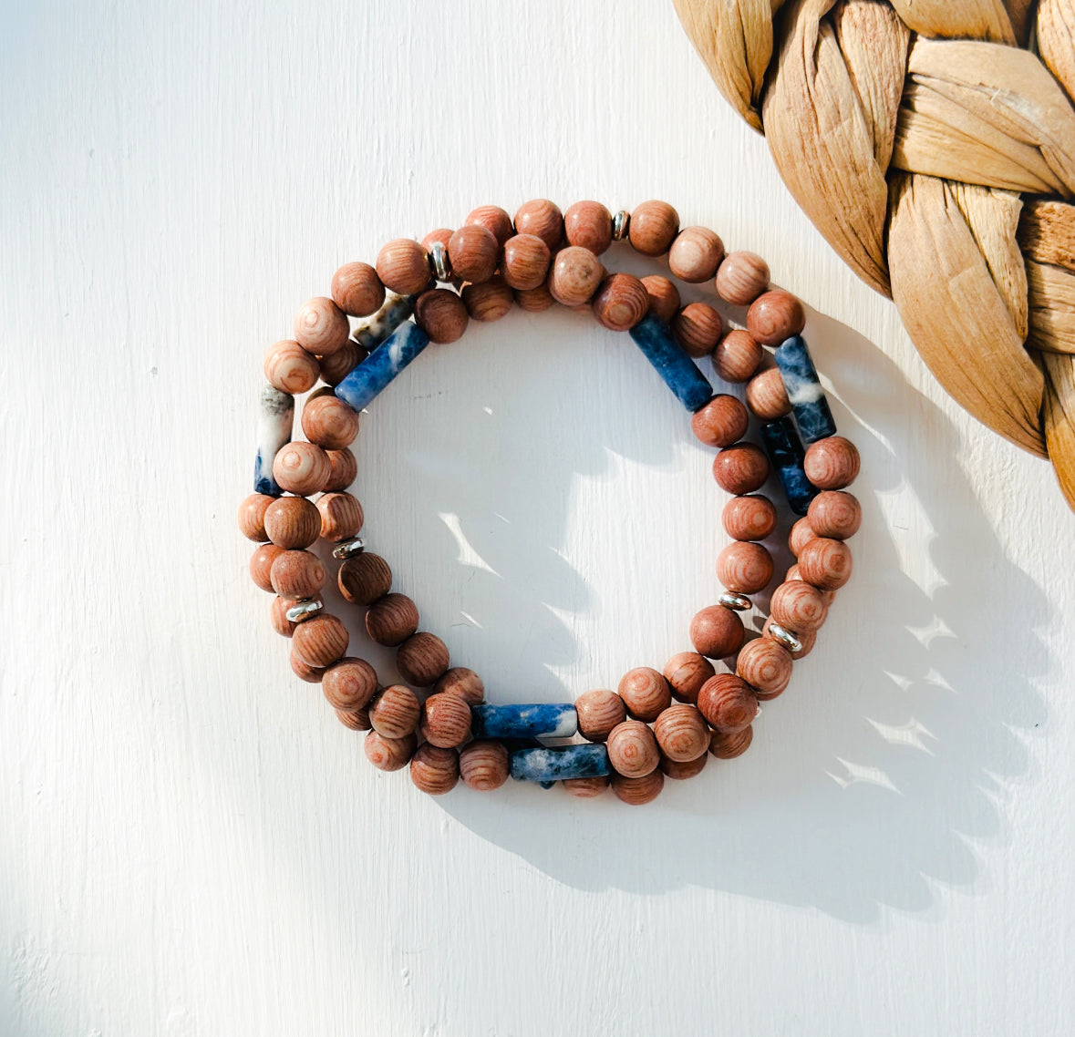 The Sodalite Wrap Bracelet