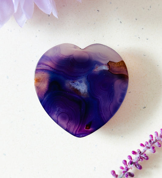 Purple Agate Phone Grip