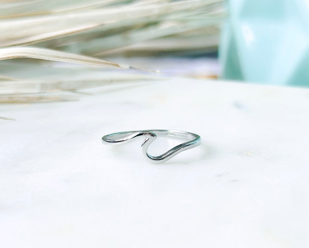 sterling silver wave ring canada