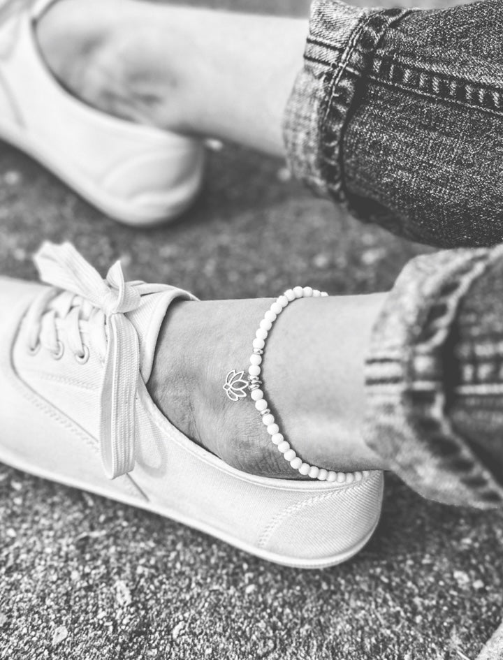 The White Lotus Anklet