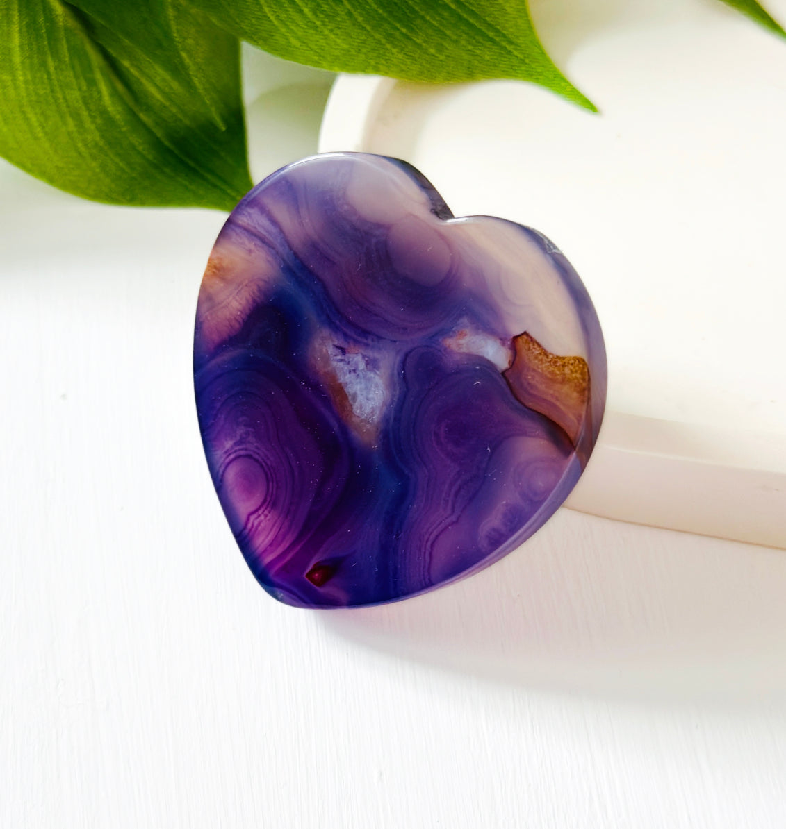 Purple Agate Phone Grip