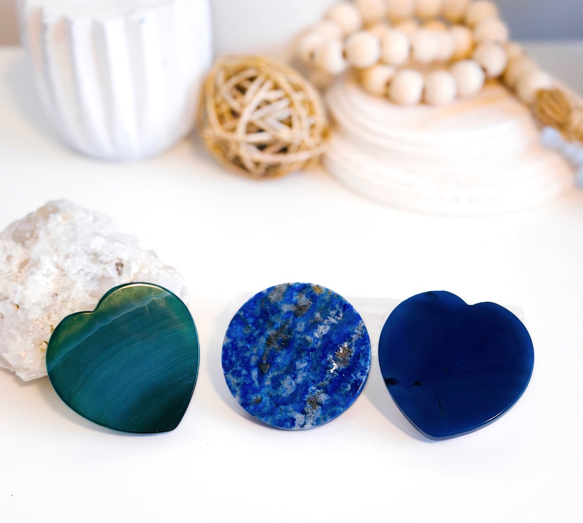Blue Agate Phone Grip
