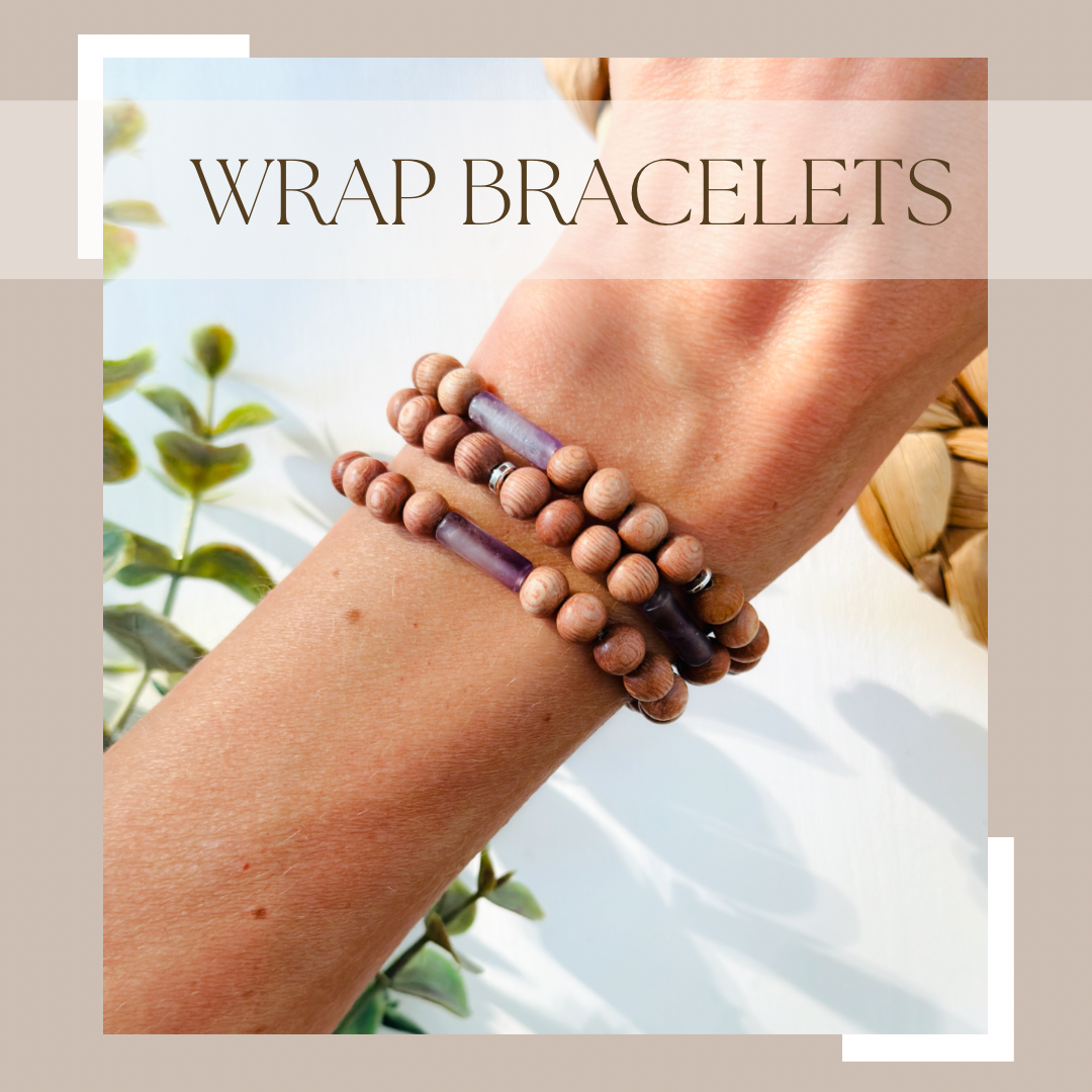 The Amethyst Wrap Bracelet