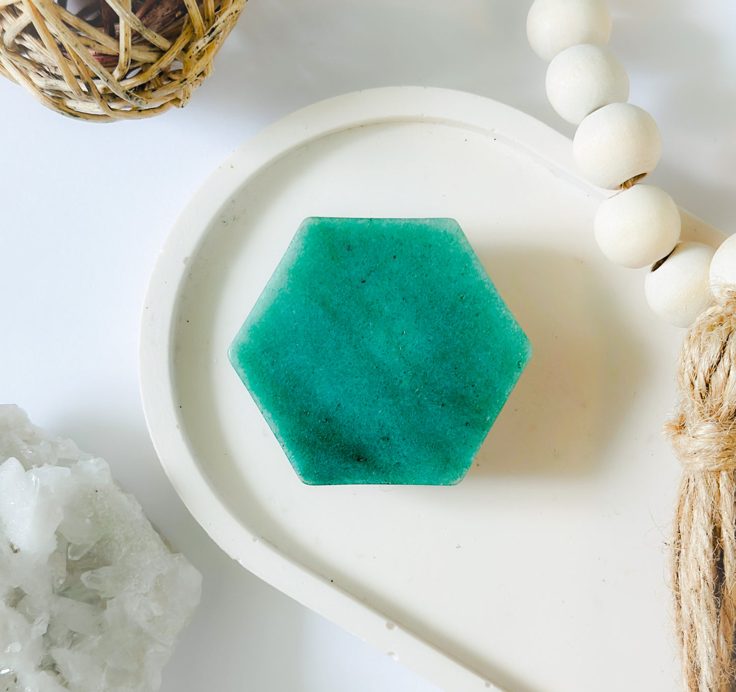 Aventurine phone grip