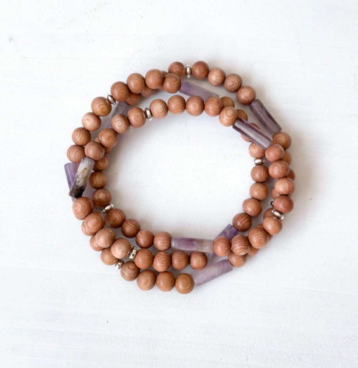 The Amethyst Wrap Bracelet