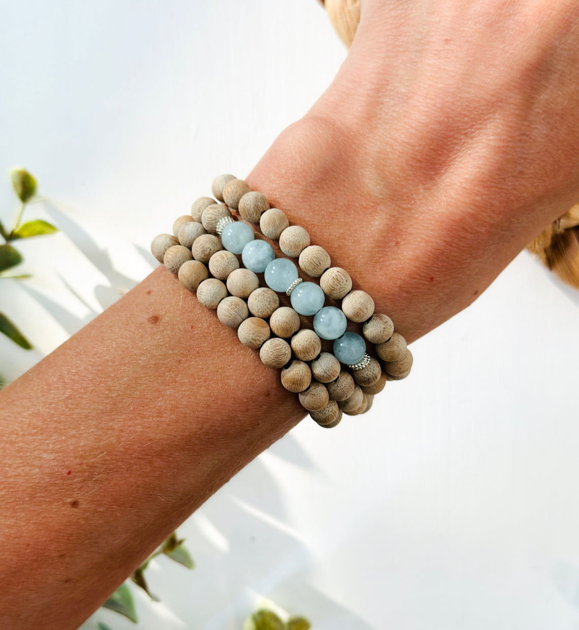 The Beechwood & Aquamarine 1/2 Wrap