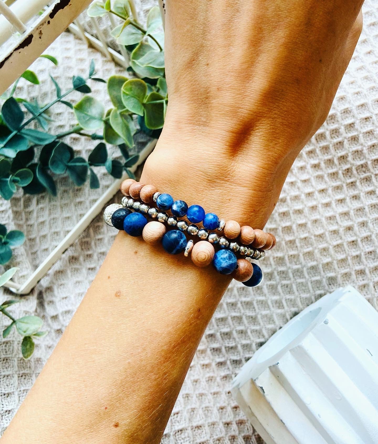 anxiety gemstone healing bracelet