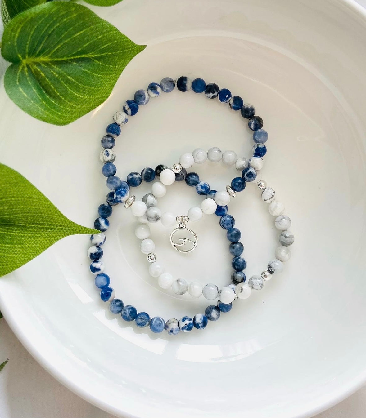 Gemstone bracelet anxiety