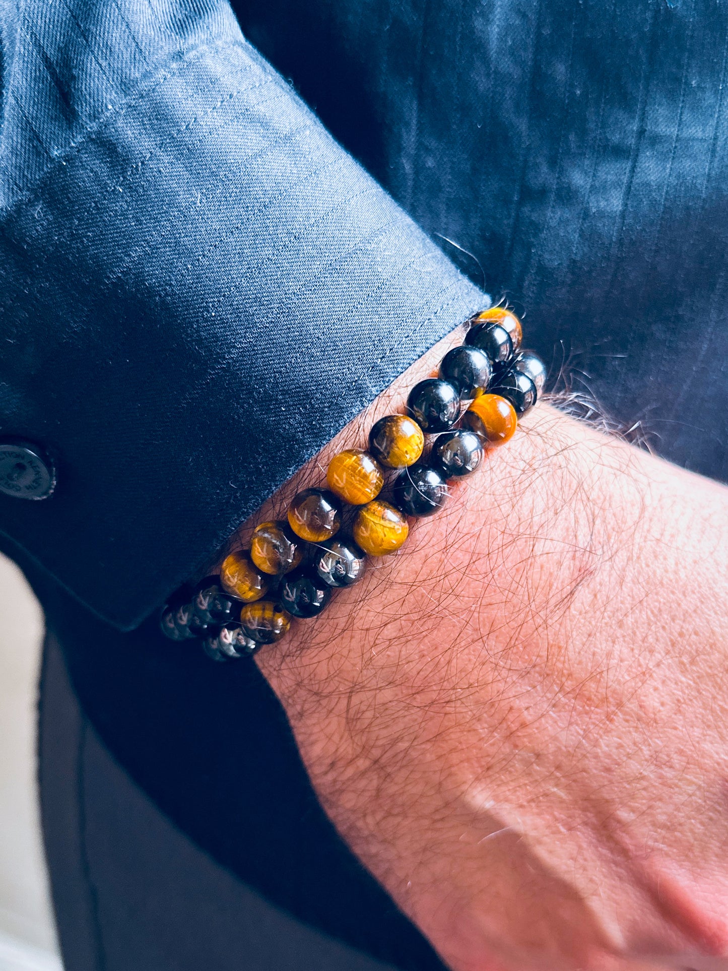 tigers eye mens bracelets
