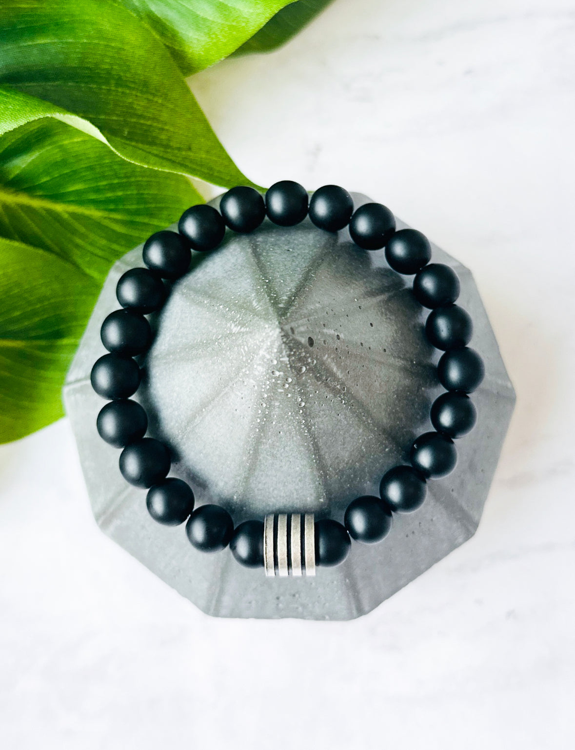 Mens bracelet gemstone