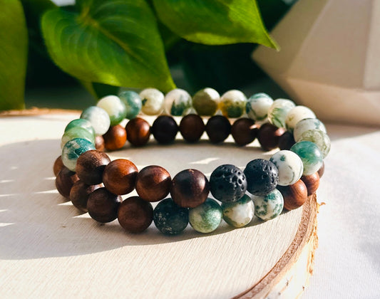 mens healing gemstone bracelets