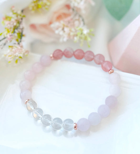 Quartz Gemstone Bracelet