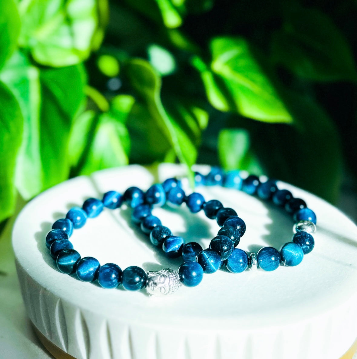 Blue Tigers Eye Inner Strength Stack