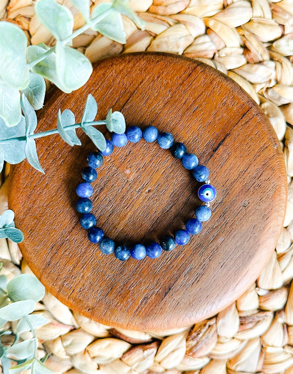 Evil Eye + Anxiety Relief Bracelet