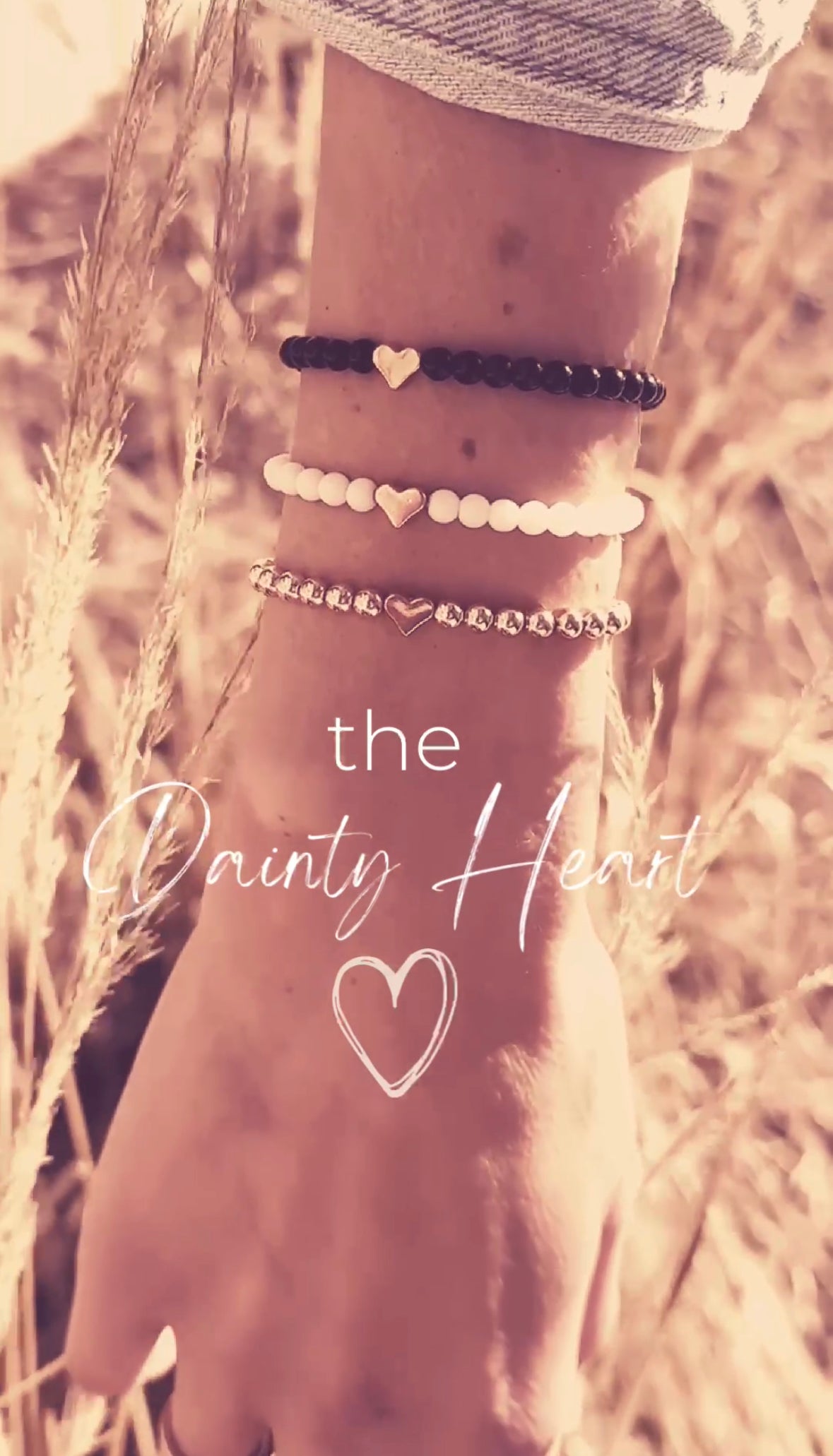 The Dainty Heart Bracelets