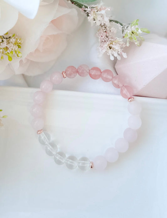 Quartz Gemstone Bracelet