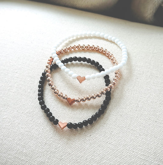 The Dainty Heart Bracelets