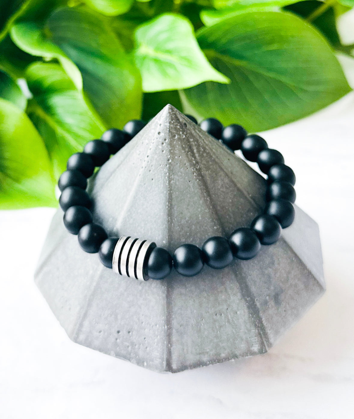 Mens bracelet gemstone