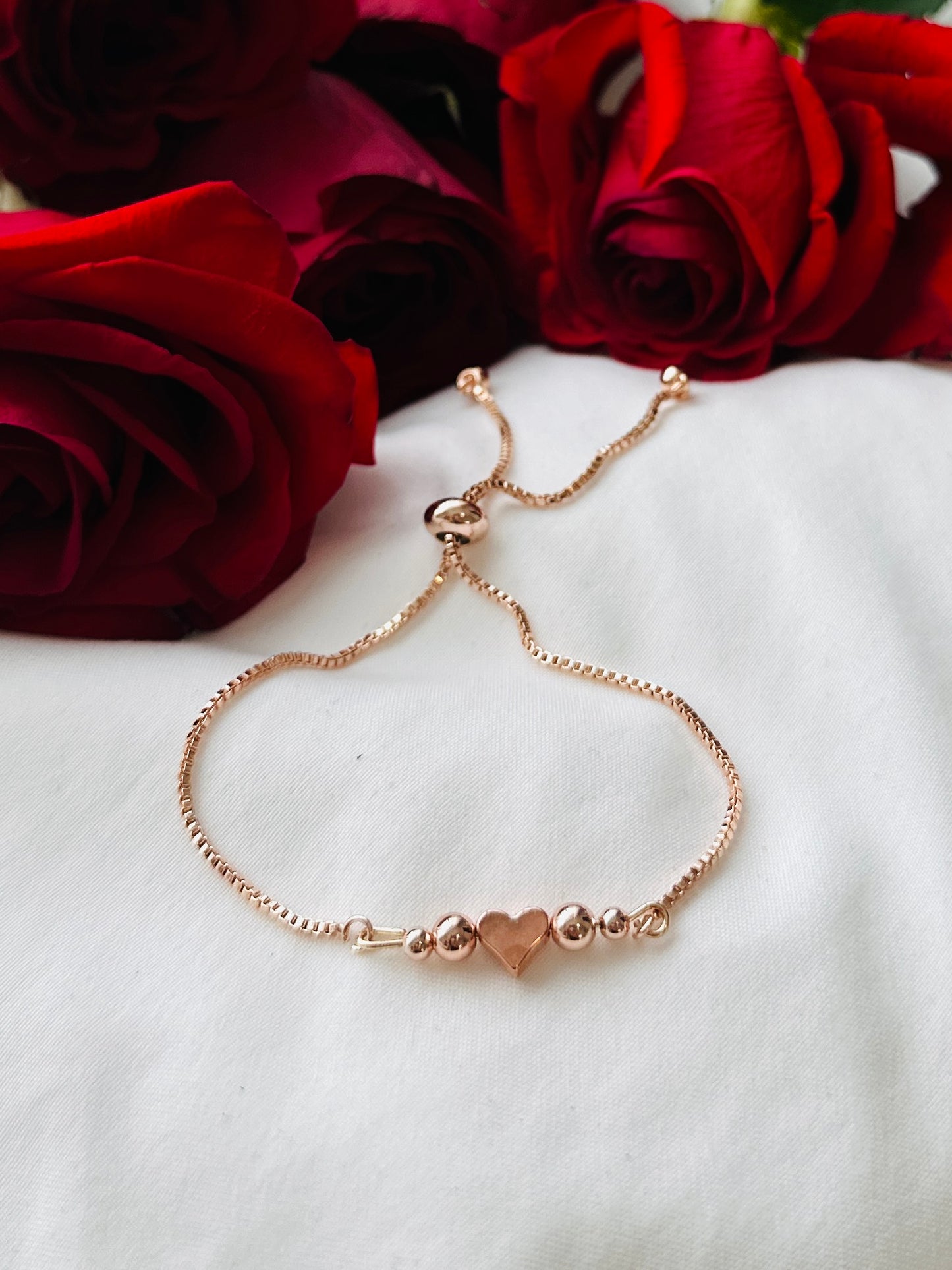 Rose Quartz Minimalist Bracelet