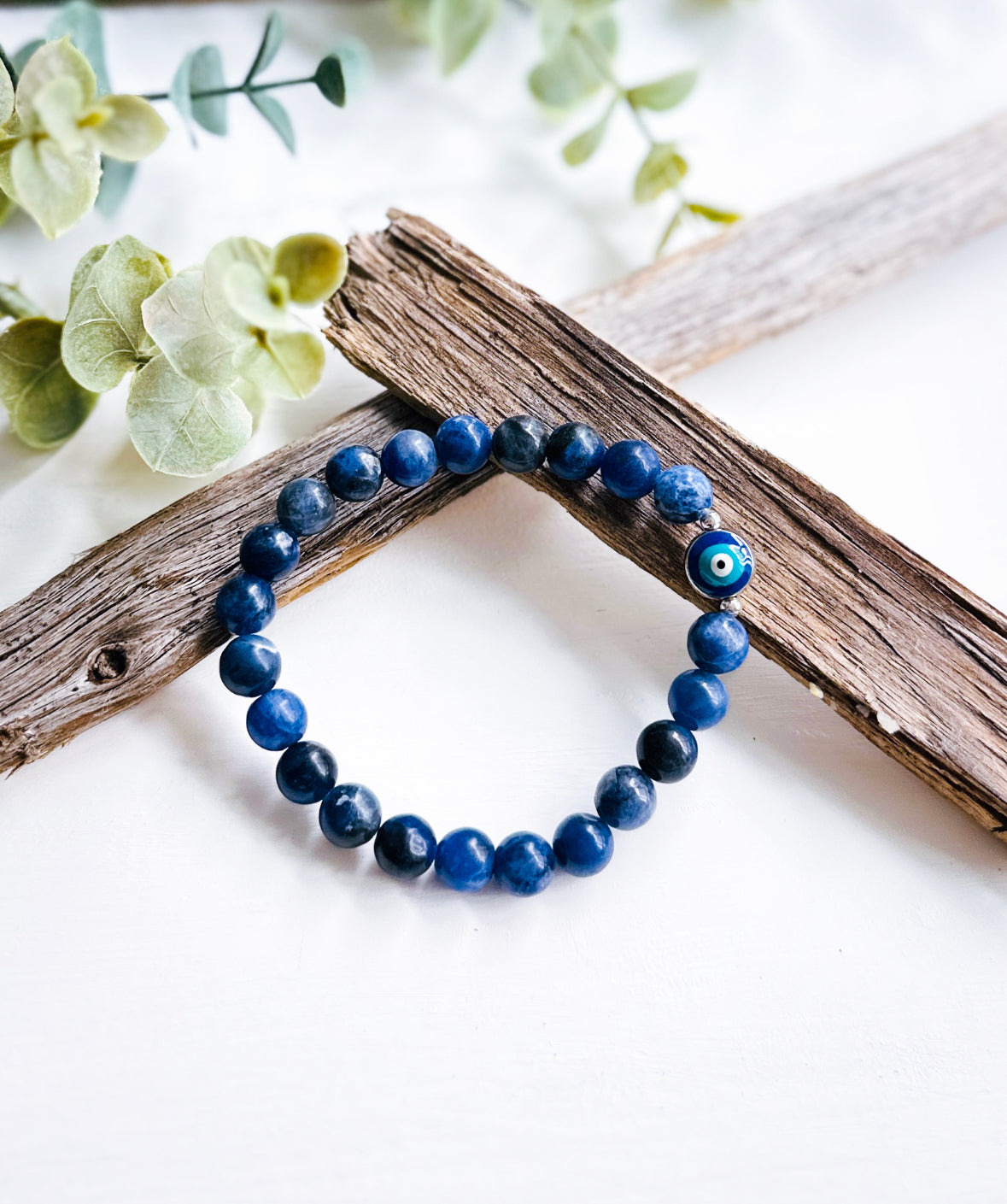 Evil Eye + Anxiety Relief Bracelet